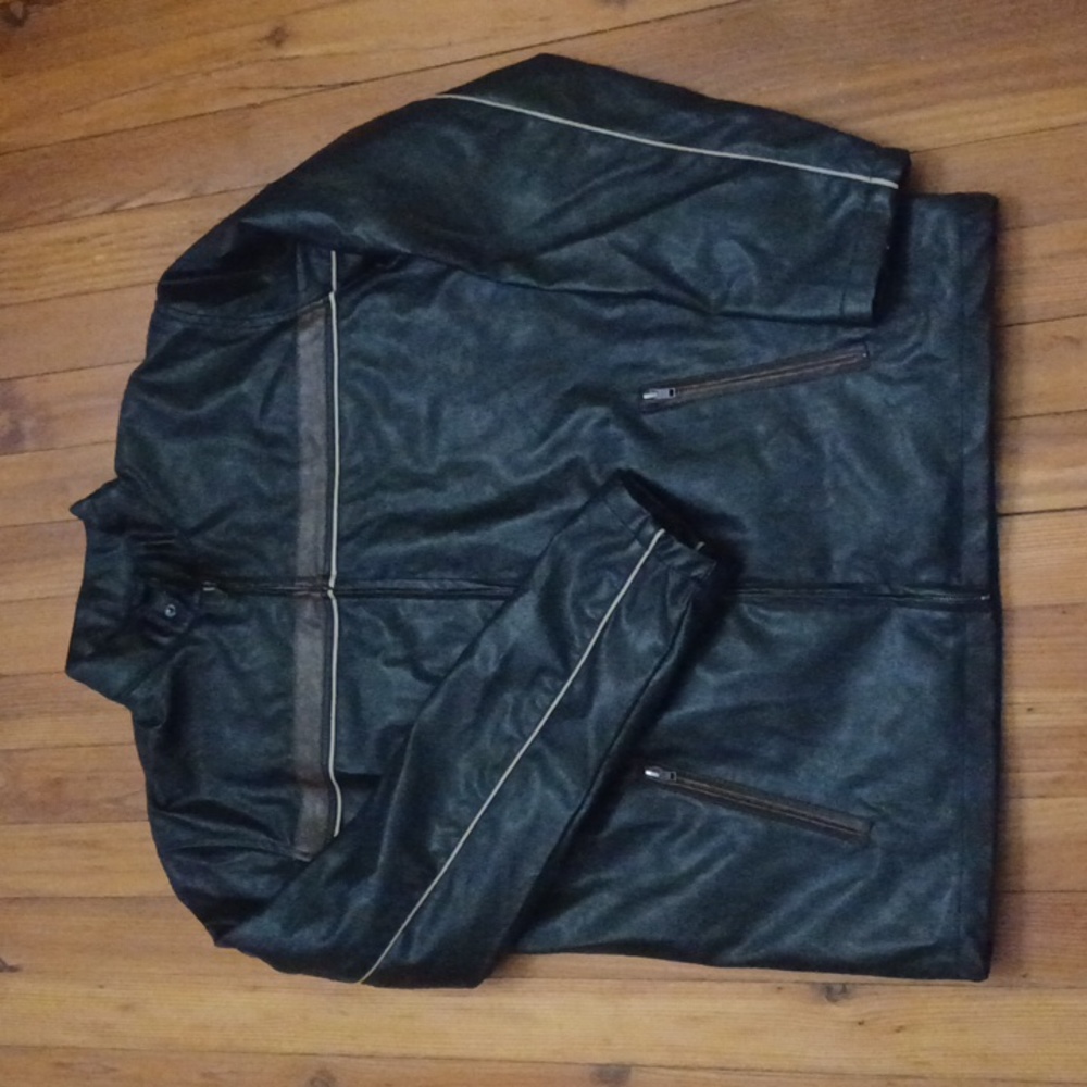 Men's Pleather Jacket